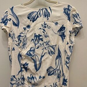 Reformation Tulip Midi Dress with Button Detail